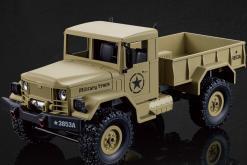 RC Militär Truck 1:16 mit 2,4Ghz, Allradantrieb von Heng Long-Braun