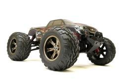 RC Monster Truck "Challenger Turbo" 1:12, 2.4Ghz, 40+ km/h - Voll Proportional - rot