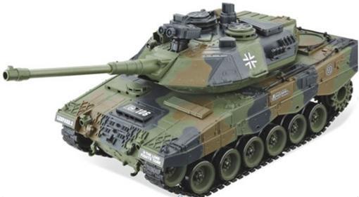 RC Panzer "German Leopard grün" 1:20 mit Schuss und Sound-B11