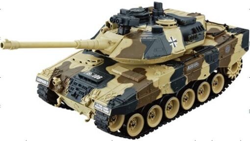 RC Panzer "German Leopard tarn" 1:20 mit Schuss und Sound-B12