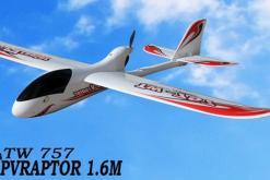 RC Elektro Segler 6 Kanal 2,4Ghz "TW-757" Brushless-RTF