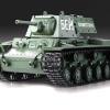 RC Panzer Russicher "Soviet Union KV-1" 1:16 HL -Rauch&Sound, Metallgetriebe und 2,4Ghz