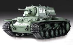 RC Panzer Russicher "Soviet Union KV-1" 1:16 HL -Rauch&Sound, Metallgetriebe und 2,4Ghz