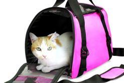 Reisetasche für Haustier-Pink/Rosa