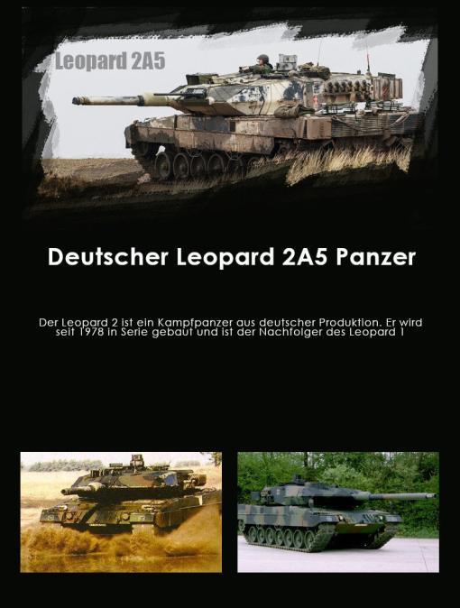 RC Panzer "Deutscher Leopard A5" 1:24 mit Schuss und Sound "809" mit IR-Battle 10
