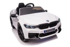 bmw m5 kinderfahrzeug weiss-1