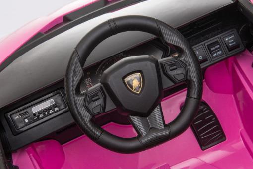 Elektro Kinderauto "Lamborghini Sian" - lizenziert - 12V Akku, 2 Motoren- 2,4Ghz Fernsteuerung, MP3, Ledersitz+EVA – Bild 12