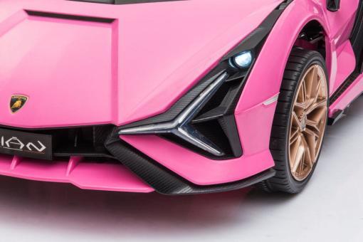 Elektro Kinderauto "Lamborghini Sian" - lizenziert - 12V Akku, 2 Motoren- 2,4Ghz Fernsteuerung, MP3, Ledersitz+EVA – Bild 10