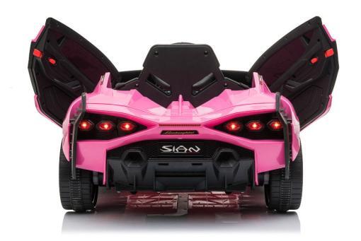 Elektro Kinderauto "Lamborghini Sian" - lizenziert - 12V Akku, 2 Motoren- 2,4Ghz Fernsteuerung, MP3, Ledersitz+EVA – Bild 21