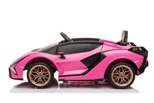 Elektro Kinderauto "Lamborghini Sian" - lizenziert - 12V Akku, 2 Motoren- 2,4Ghz Fernsteuerung, MP3, Ledersitz+EVA – Bild 19