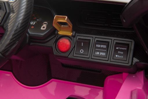 Elektro Kinderauto "Lamborghini Sian" - lizenziert - 12V Akku, 2 Motoren- 2,4Ghz Fernsteuerung, MP3, Ledersitz+EVA – Bild 16