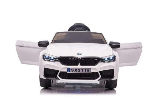 Elektro Kinderfahrzeug "BMW M5" - lizenziert - 12V7A Akku, 2 Motoren- 2,4Ghz Fernsteuerung, MP3, Ledersitz+EVA – Bild 13