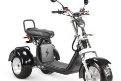 Elektro Scooter Trike Cp7 Schwarz -4