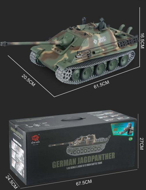 ferngesteuerter panzer heng long jagdpanther pro-14