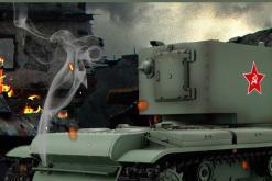 ferngesteuerter panzer mit schuß funktion von henglong russicher kv-2-6