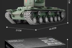 ferngesteuerter panzer mit schuß funktion von henglong russicher kv-2-8