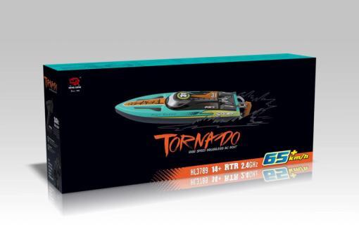 ferngesteuertes Brushless Boot Heng Long Tornado-6