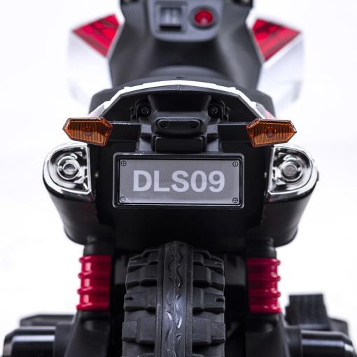 Elektro Kindermotorrad D09 - 12V A Akku - mit Stützräder, Musik und Lichter – Bild 11