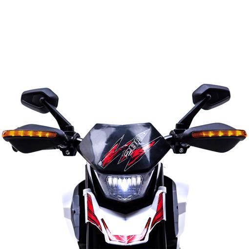 Elektro Kindermotorrad D09 - 12V A Akku - mit Stützräder, Musik und Lichter – Bild 14