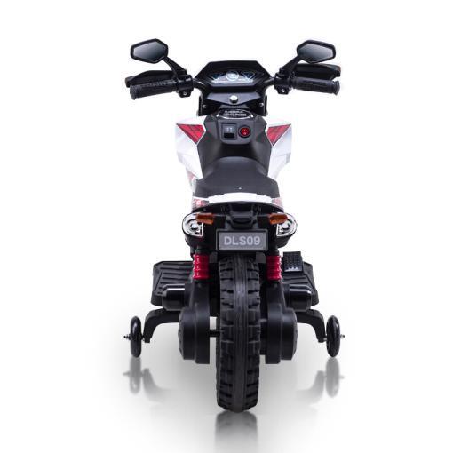 Elektro Kindermotorrad D09 - 12V A Akku - mit Stützräder, Musik und Lichter – Bild 13