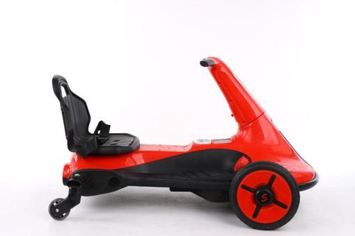 Kinder Elektroauto "Drift-Cart" mit 12V - 2x45W Motoren mit Musik – Bild 2