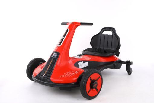 Kinder Elektroauto "Drift-Cart" mit 12V - 2x45W Motoren mit Musik – Bild 3