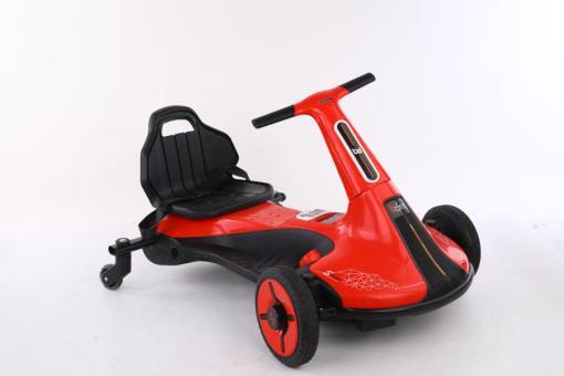 Kinder Elektroauto "Drift-Cart" mit 12V - 2x45W Motoren mit Musik – Bild 8
