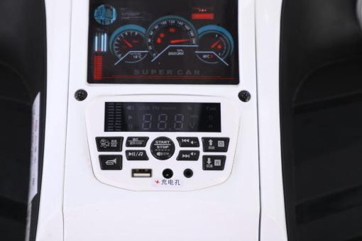 Kinder Elektroauto "Drift-Cart" mit 12V - 2x45W Motoren mit Musik – Bild 4
