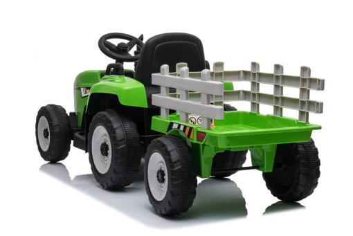 Elektro Kinderfahrzeug - Kinderauto Traktor mit Anhänger - 12V 7 aH Akku,2 Motoren – Bild 5