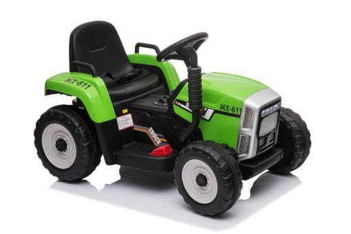 Elektro Kinderfahrzeug - Kinderauto Traktor mit Anhänger - 12V 7 aH Akku,2 Motoren – Bild 4