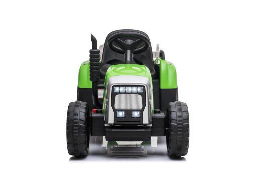 Elektro Kinderfahrzeug - Kinderauto Traktor mit Anhänger - 12V 7 aH Akku,2 Motoren – Bild 2
