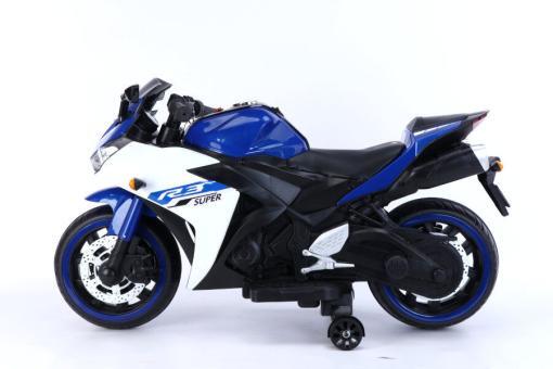 Elektrischer Kindermotorrad 888 - 12V 4,5A Akku - mit Stützräder, Musik und Lichter – Bild 6