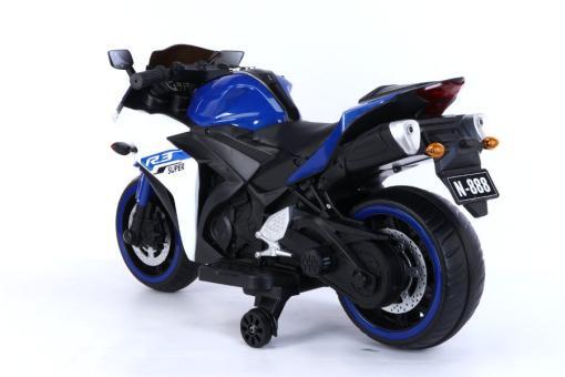 Elektrischer Kindermotorrad 888 - 12V 4,5A Akku - mit Stützräder, Musik und Lichter – Bild 5
