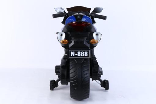 Elektrischer Kindermotorrad 888 - 12V 4,5A Akku - mit Stützräder, Musik und Lichter – Bild 3
