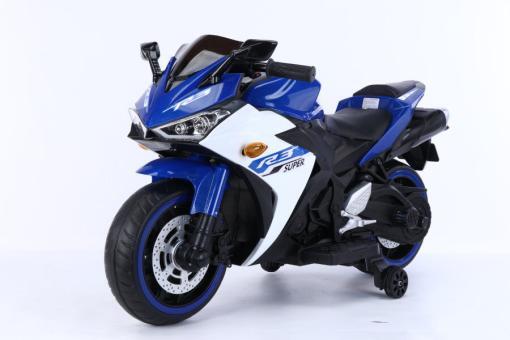 Elektrischer Kindermotorrad 888 - 12V 4,5A Akku - mit Stützräder, Musik und Lichter – Bild 2