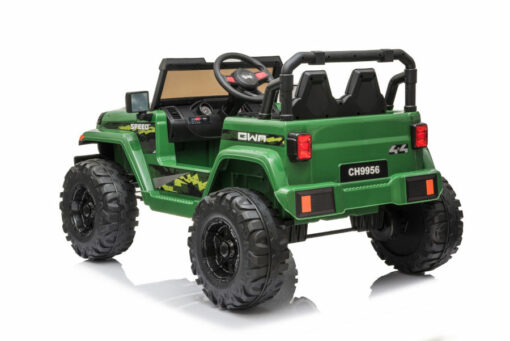 Kinderfahrzeug - Elektro Auto Offroad mit 12V10A Akku und 2x35W Motoren "Camouflage" 2,4Ghz+Ledersitz+EVA – Bild 5