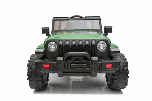 Kinderfahrzeug - Elektro Auto Offroad mit 12V10A Akku und 2x35W Motoren "Camouflage" 2,4Ghz+Ledersitz+EVA – Bild 7