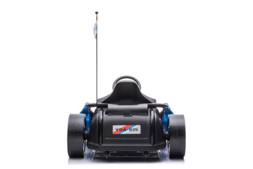 Kinder Elektroauto "e-Gokart" mit 24V und Driftfunktion + 2x 12V7A (24V7A) Akku und 2 Motoren -Blau – Bild 11