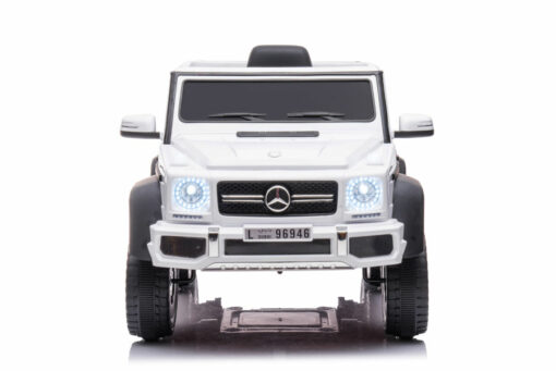 Kinderfahrzeug - Elektro Auto "Mercedes G63 AMG 6x6" - lizenziert - 12V7AH Akku + 2,4Ghz+Ledersitz+EVA – Bild 2