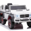 Kinderfahrzeug - Elektro Auto "Mercedes G63 AMG 6x6" - lizenziert - 12V7AH Akku + 2,4Ghz+Ledersitz+EVA