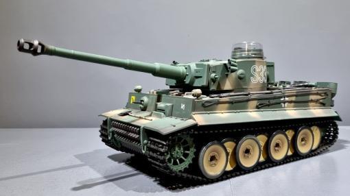 RC Panzer "German Tiger I S33" Heng Long - 1:16, Rauch&Sound+Stahlgetriebe und 2,4Ghz -V 7.0 – Bild 2