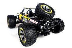 Ferngesteuertes Monster Truck 40 kmh schnell - lipo - 2,4Ghz gelb- 203E-3