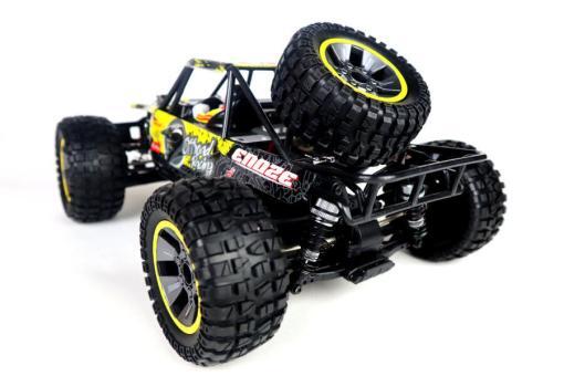 Ferngesteuertes Monster Truck 40 kmh schnell - lipo - 2,4Ghz gelb- 203E-3