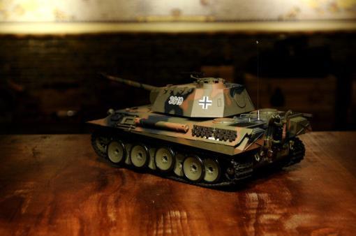 ferngesteuerter panzer german panther heng long 3819-1 upg v7.0 pro-8