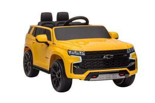 Elektro Kinderauto "Chevrolet Tahoe" - lizenziert - 12V7AH Akku und 2 Motoren- 2,4Ghz + MP3 + Leder + EVA