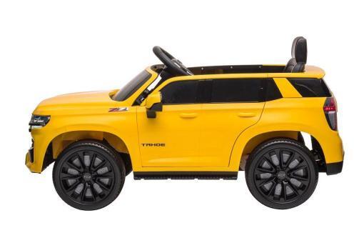 Elektro Kinderauto "Chevrolet Tahoe" - lizenziert - 12V7AH Akku und 2 Motoren- 2,4Ghz + MP3 + Leder + EVA – Bild 3