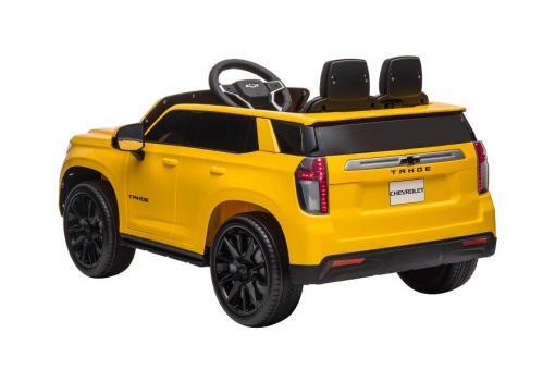 Elektro Kinderauto "Chevrolet Tahoe" - lizenziert - 12V7AH Akku und 2 Motoren- 2,4Ghz + MP3 + Leder + EVA – Bild 4