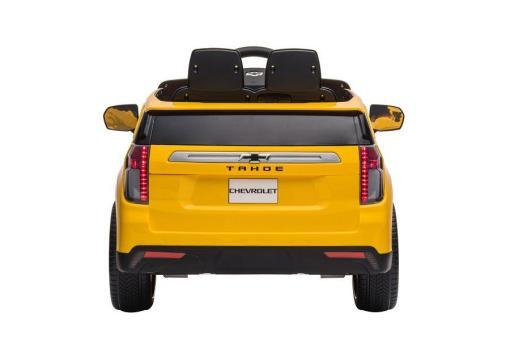 Elektro Kinderauto "Chevrolet Tahoe" - lizenziert - 12V7AH Akku und 2 Motoren- 2,4Ghz + MP3 + Leder + EVA – Bild 6