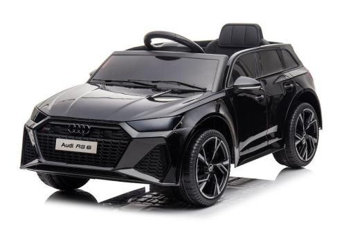 Kinderfahrzeug - Elektro Auto "Audi RS6" - lizenziert - 12V7AH Akku und 2 Motoren- 2,4Ghz + MP3 + Leder + EVA – Bild 11