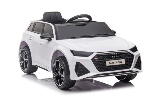 Kinderfahrzeug - Elektro Auto "Audi RS6" - lizenziert - 12V7AH Akku und 2 Motoren- 2,4Ghz + MP3 + Leder + EVA – Bild 4